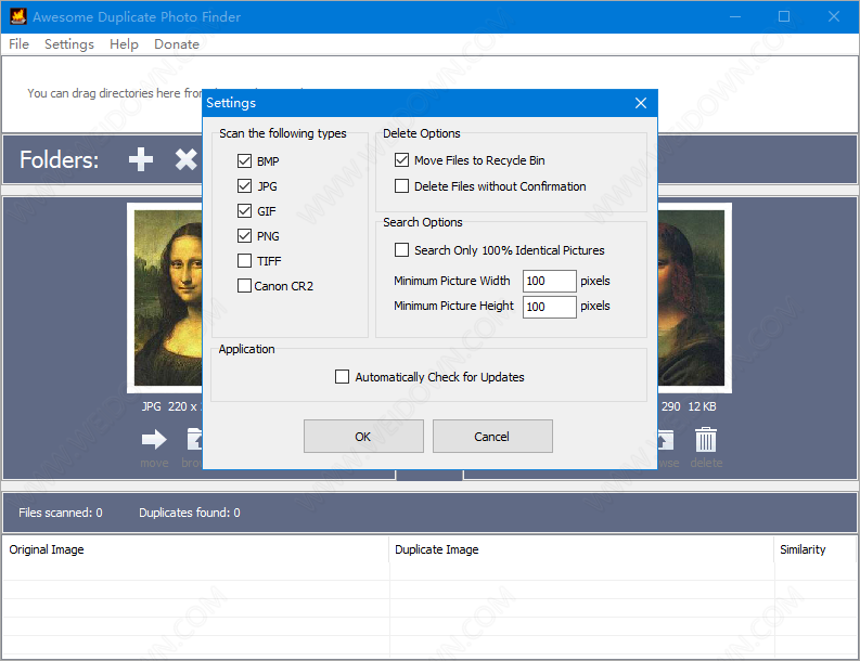 awesome photo duplicate finder