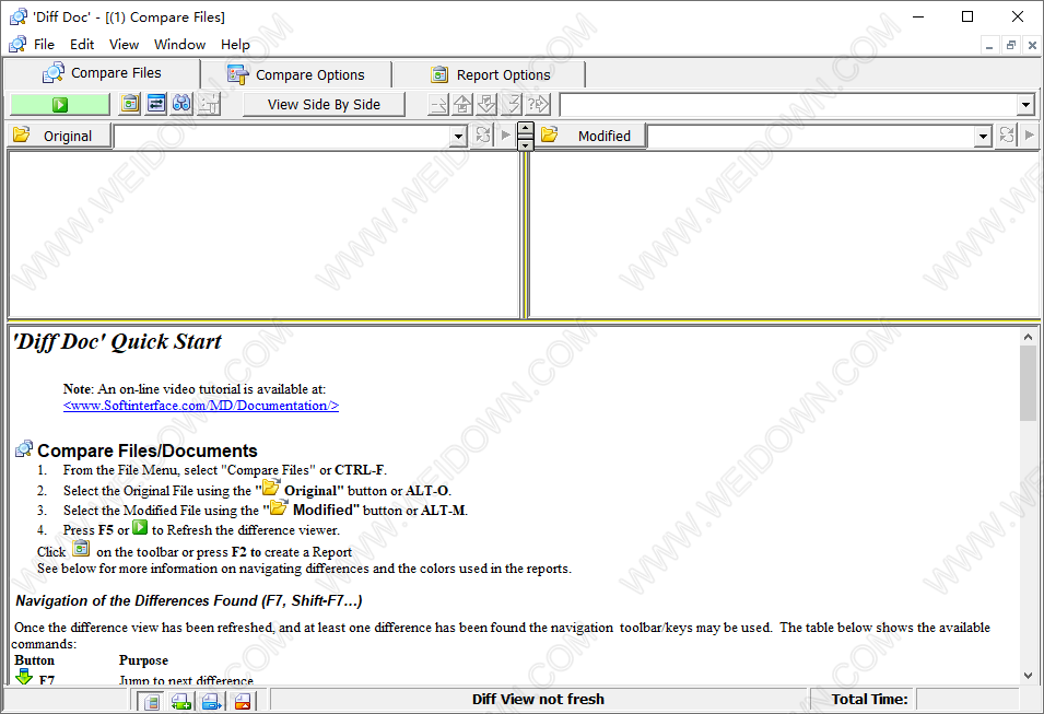 SoftInterface Diff Doc