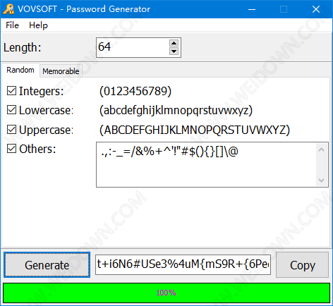 VovSoft Password Generator-1