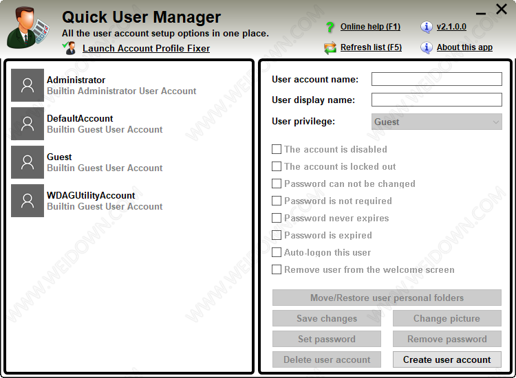 Quick User Manager-1