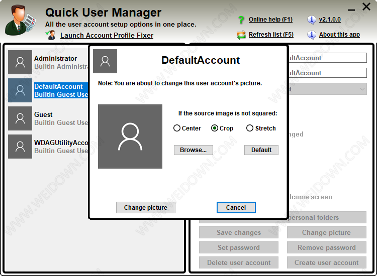 Quick User Manager-2