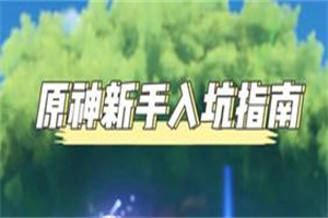 原神新手入门要怎么玩教程 原神新手入门开荒玩法注意事项攻略